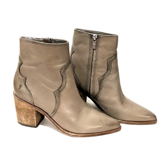Frye Shoes - Frye Flynn Short Inside Zip Booties